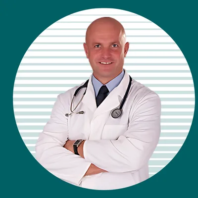 Dr. Salamon Attila fül-orr-gégész szakorvos portréfotója
